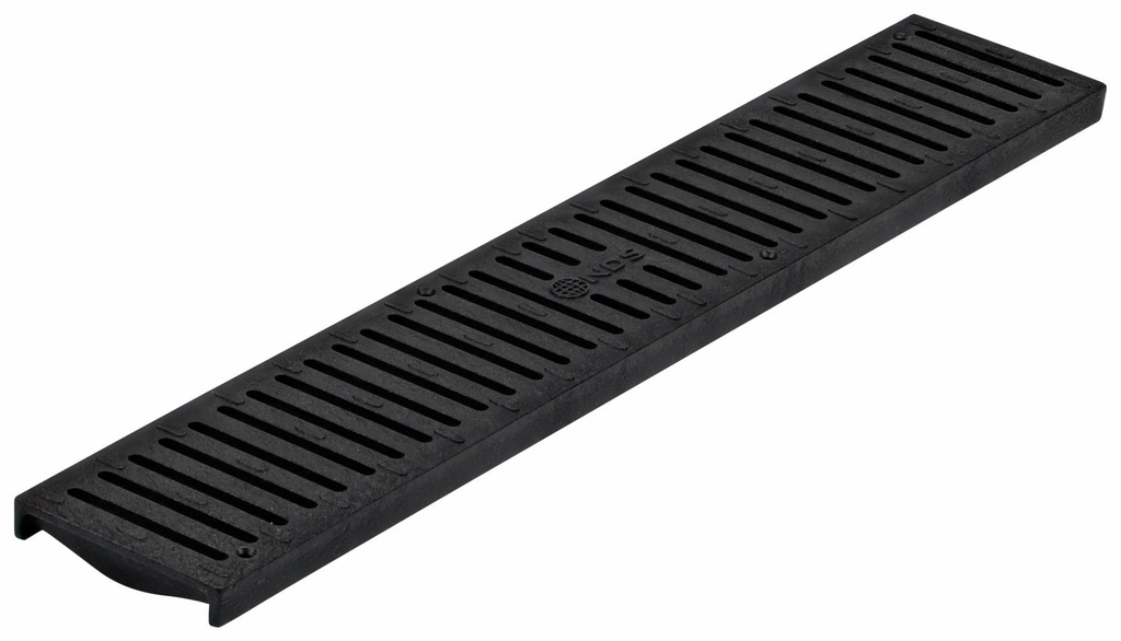 2FT LENGTH CHANNEL GRATE-BLACK