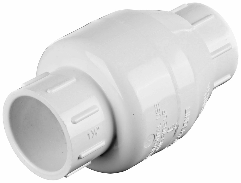 1 1/4 PVC IPS SWG CKVL