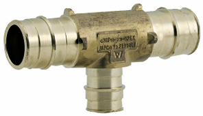 ProPEX EP Reducing Tee, 1 1/4" PEX x 3/4" PEX x 3/4" PEX