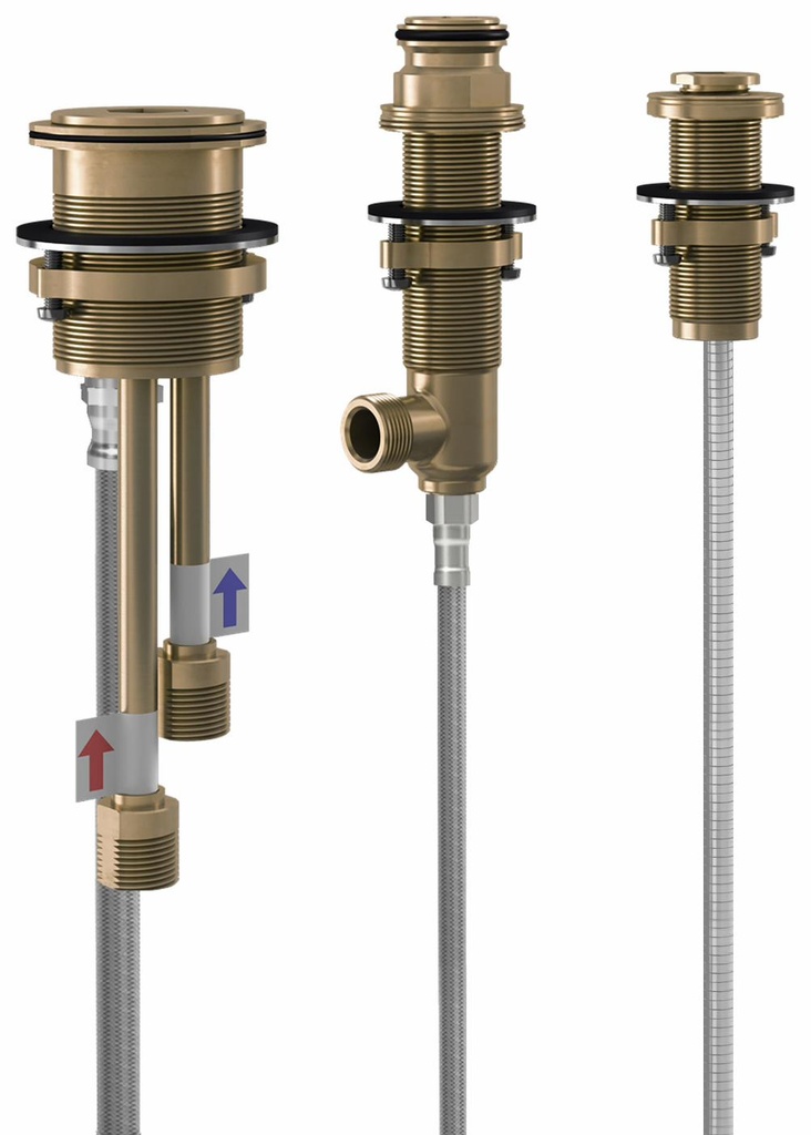 Rough-In Valve for 3-Piece Roman Tub Filler