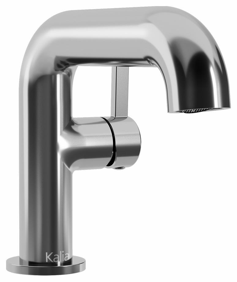 Basico Single Hole Bathroom Faucet with Push Drain