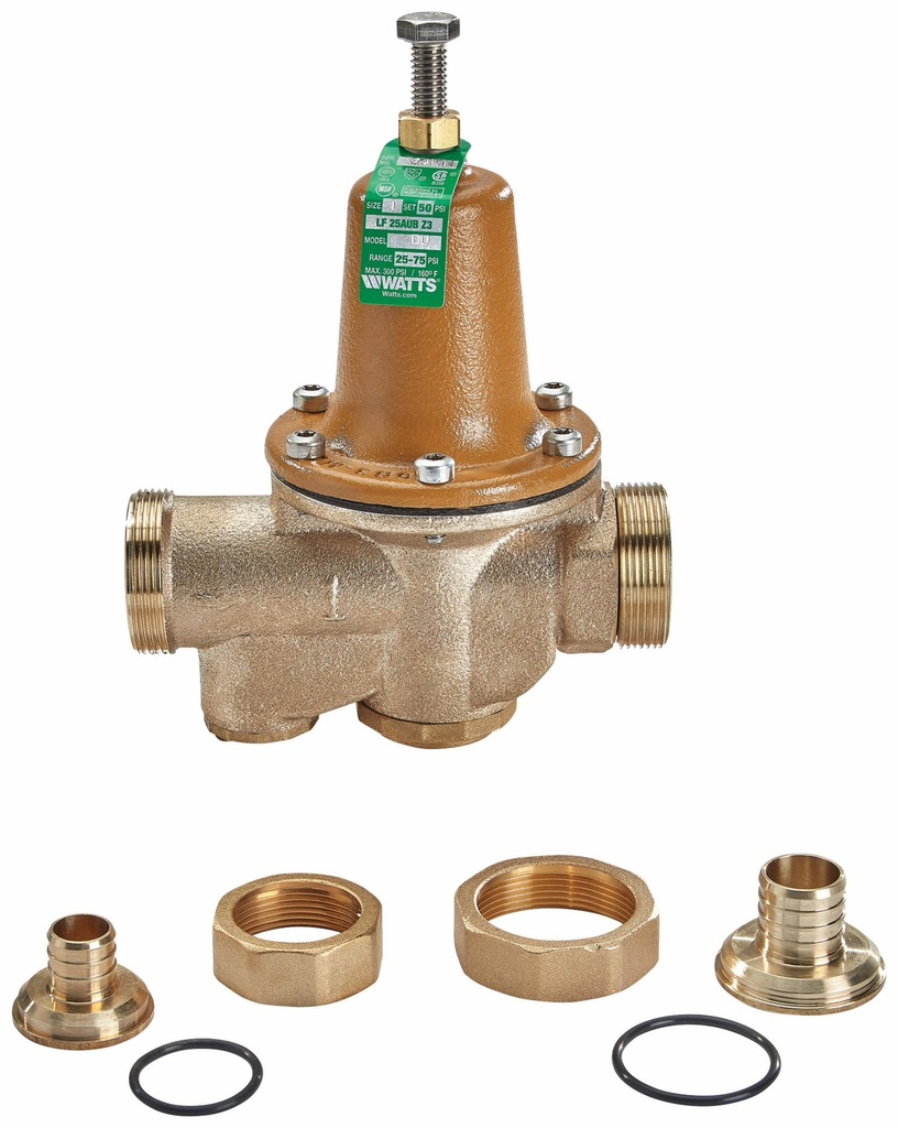 1 In LF25AUB-DU-PEXXPEX 1 Water Pressure Reducing Valve