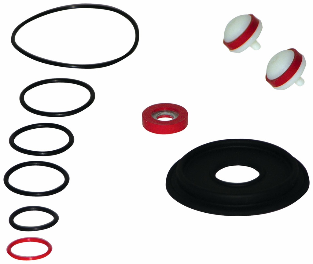 1/4 to 1/2 In RK 009-RT 1/4-1/2 Total Rubber Parts Kit