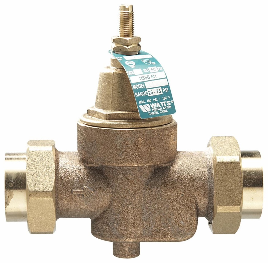 3/4 In LFN55BM1 U 3/4 Water Pressure Reducing Valve