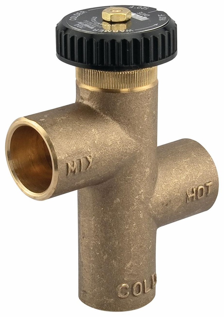 3/4 In Low Temperature Hot Water Extender Mixing Valve, Canada
