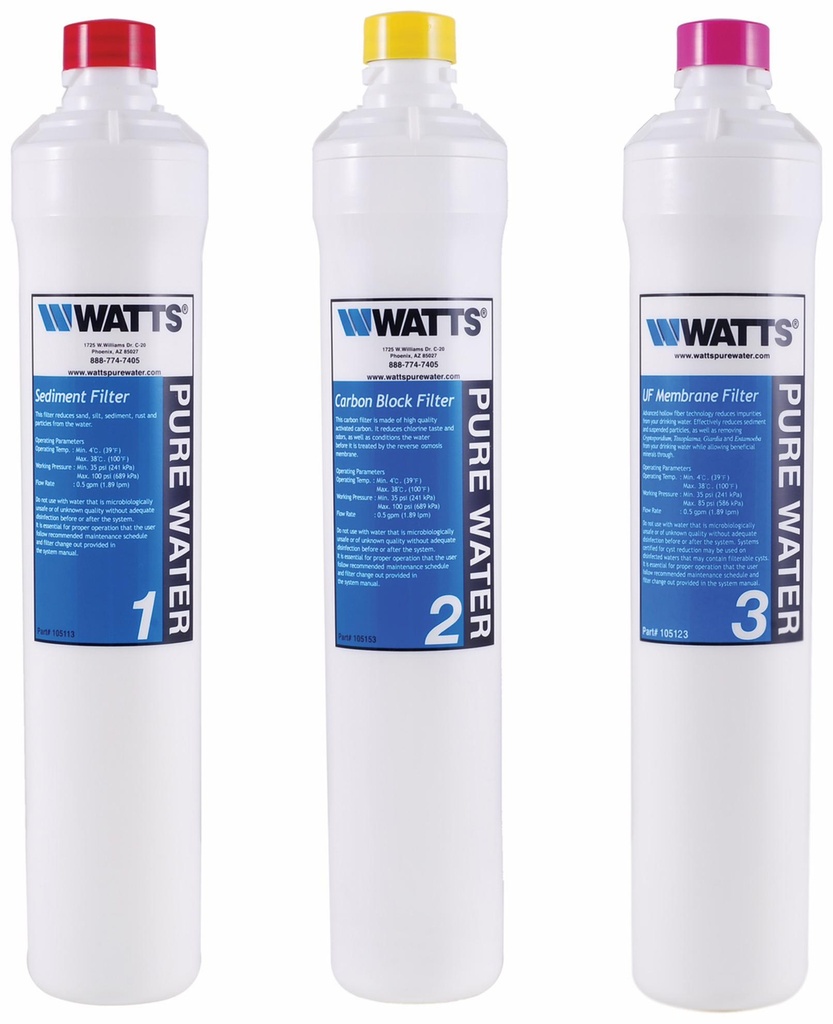 Kwik-Change Uf3 PWFPKKCUF Annual Filter Pack