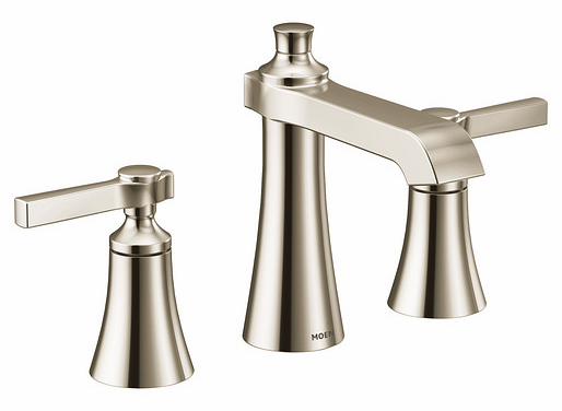 Flara Widespread Bathroom Faucet Trim