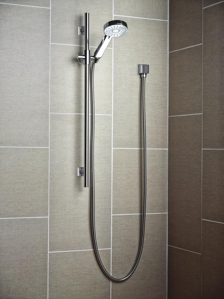 Tropic Square Hand Shower Slide Bar Kit