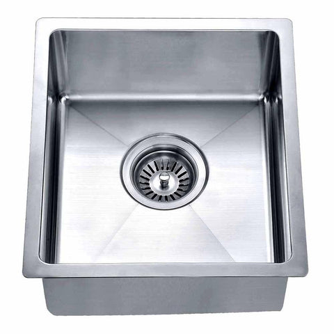 121307 SINGLE BOWL UNDERMOUNT BAR SINK