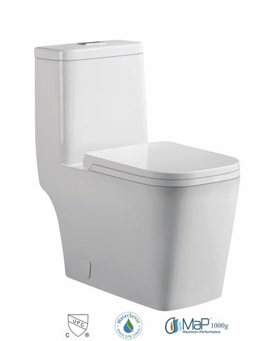 DUAL FLUSH ONE-PIECE TOILET SK128