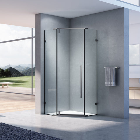 CORNER SHOWER DOOR F9-34"*34"*76"