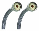 72" Flexible Washing Machine Connector 3/4" FHT