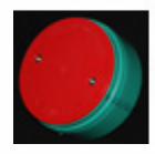 8 IC LOCK LID WITH COLLAR RED DELTA