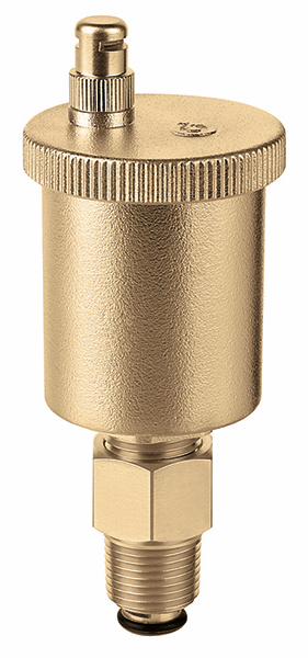 VALCAL Automatic air vent 1/2" NPT Male, with Check Valve & Hygroscopic Cap