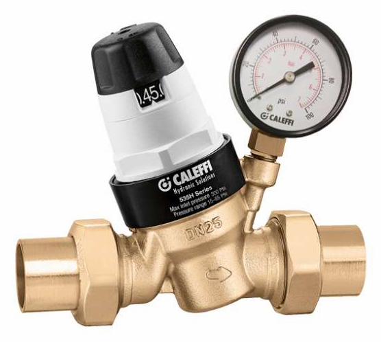 PressCal PRV ASSE 1003, 3/4" PEX Crimp with Pressure Gauge