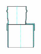INCREASER SWR 04x06 GxS ECC