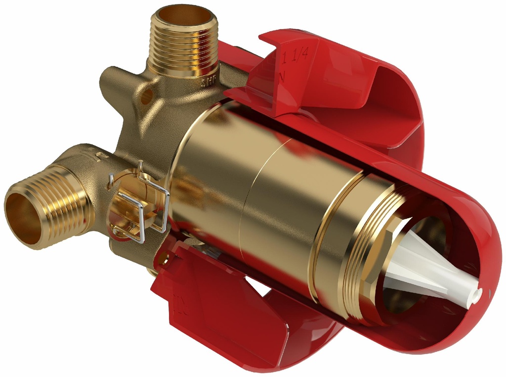 Pressure Balance Rough-In Valve without Cartridge - Copper