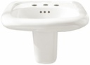 Murro Widespread Wall-Hung Bathroom Sink