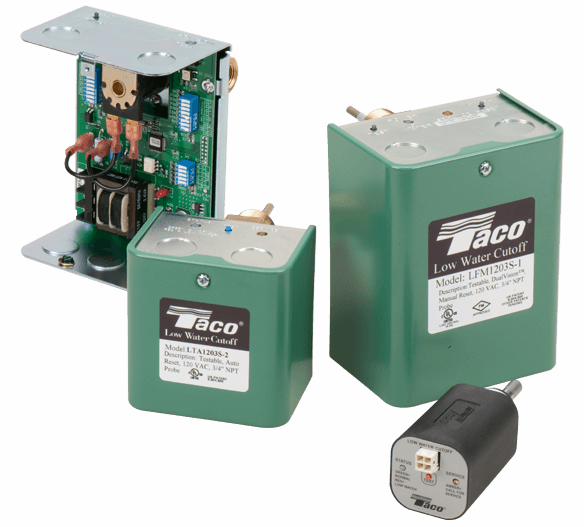 120 VAC Low Water Cutoff Auto Reset Probe with Test Button