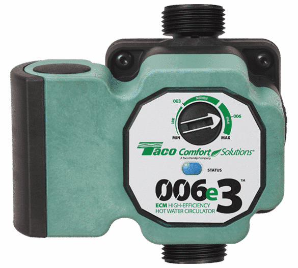 006e3LC                   ECM DHW circulator c/w linecord - Union ftgs required