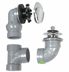 FR-Pro Lift & Turn Waste & Overflow Kit Adjustable Angle