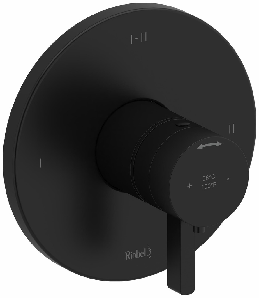 Paradox 3-Functions Thermostatic Valve Trim