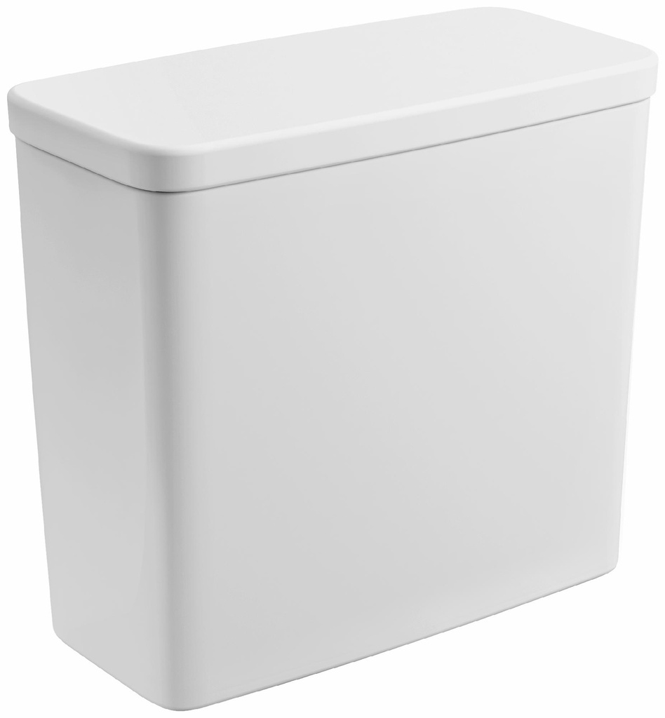 Eurocube 1.28 GPF Toilet Tank with Right Hand Trip Lever
