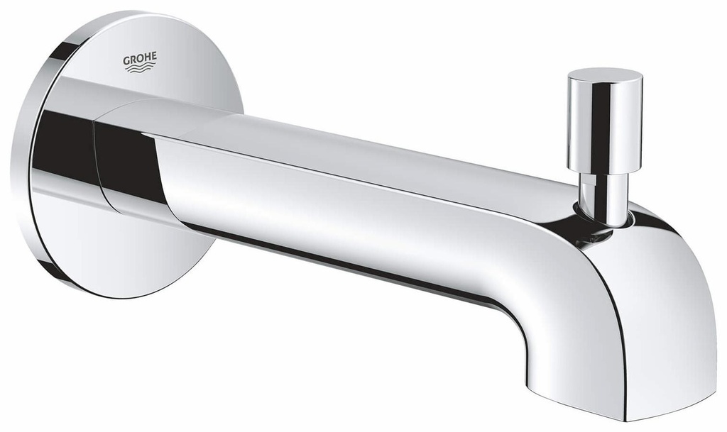 Defined Tub Spout with Diverter