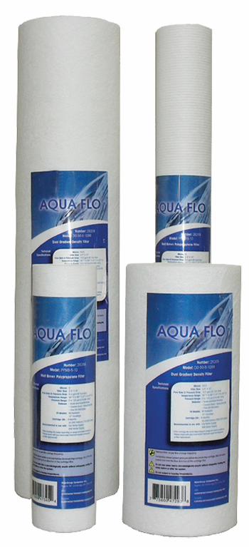 PPMB-25-10 2.5" x 10" 25 Micron Polypropylene Melt Blown (PMB) Filter Cartridge