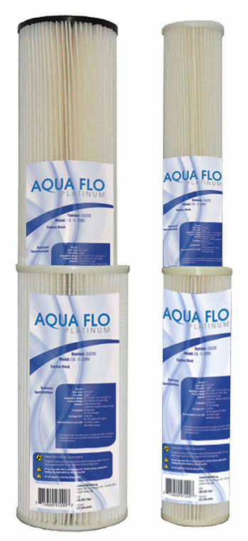 PP-BB-20-1 4.5" x 2" 1 MIcron Absolute Big Blue Poly-Pleat (PP) Cartridge Filter