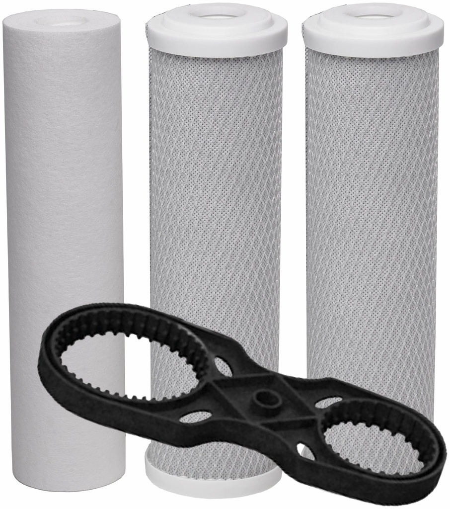 H.E.R.O. Reverse Osmosis Filter Cartridge Replacement Kit with Wrench