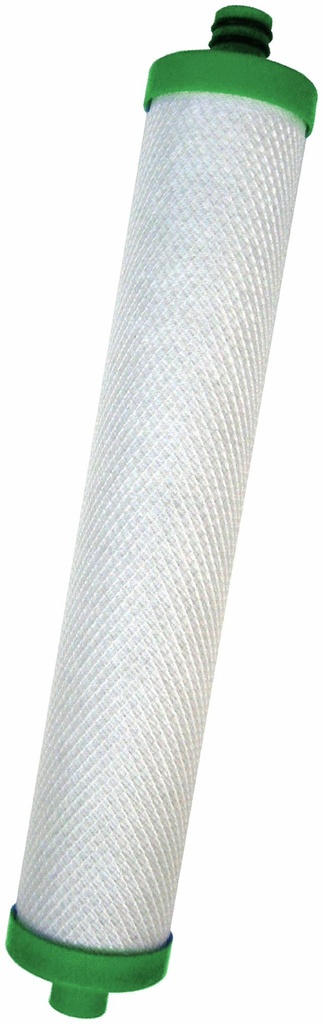 CARBON, AES, 50 MICRON, GREEN CAPS