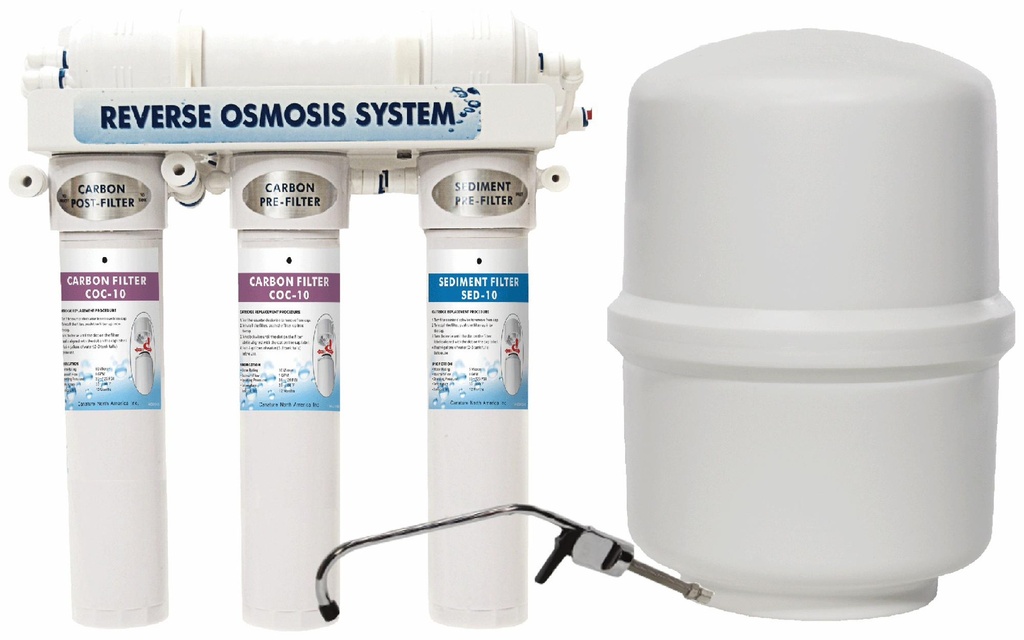 AQF PREMIUM 475 PRO RO w/Booster Pump,75GPD, NSF 3.2 Storage Tank