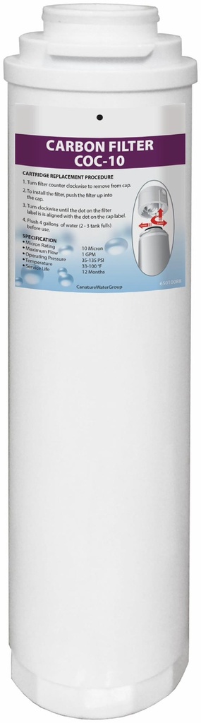 Carbon Filter COC-10 PURPLE for 475 Q Series