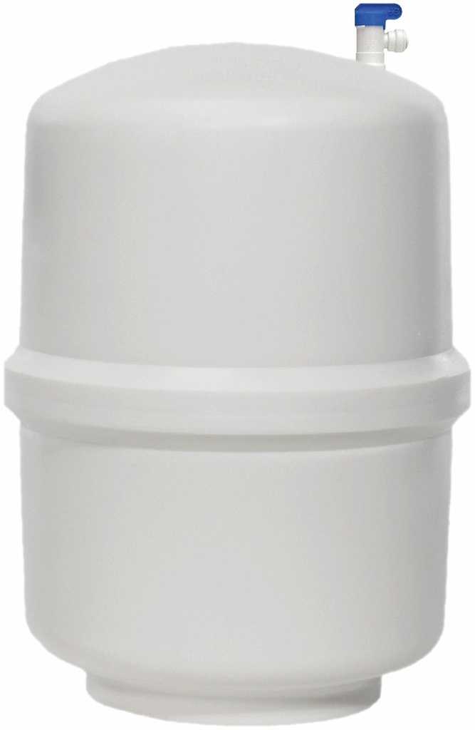 RO TANK 3.2 GAL PLASTIC (C/W 3/8 QC BALL VALVE) - 475 & ECONOMY SERIES