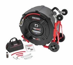 FlexShaft, K9-306 for 3 - 6" Pipes; Includes: 125' 3/8" cable and kit