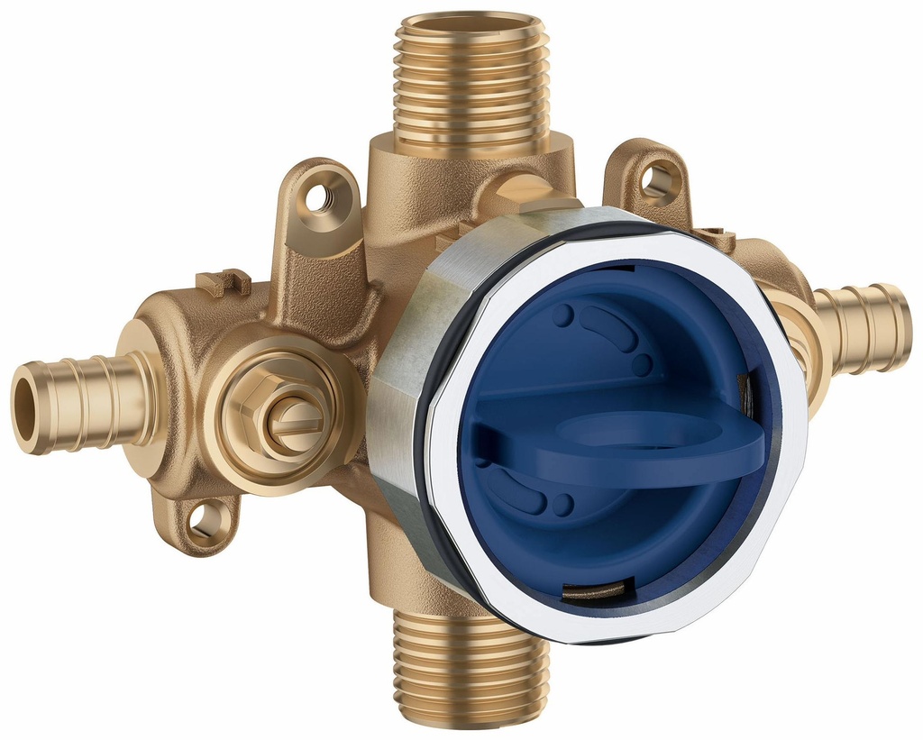 GrohSafe 3.0 Pressure Balance Rough-In Valve with Pex Crimp Inlets