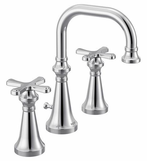 Colinet Widespread High Arc Bathroom Faucet