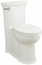 Tropic 1-Piece 1.28 GPF Right Height Elongated Toilet with Seat
