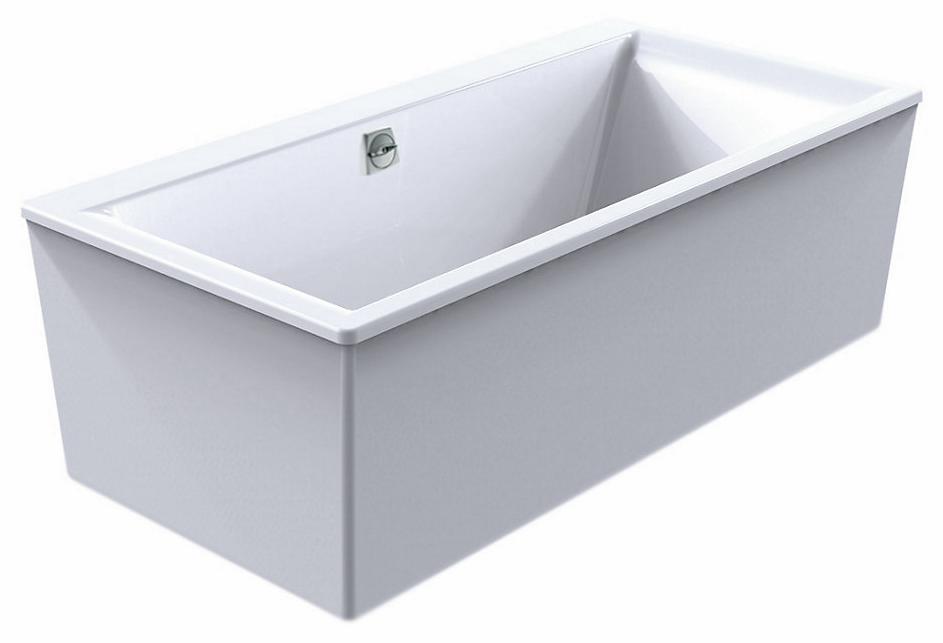 Seamount 60" Freestanding Tub with Straight Apron