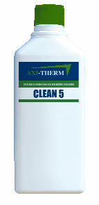 Clean5 500mL (16.9oz) bottle. Treats 100 litres (25 gal) per bottle