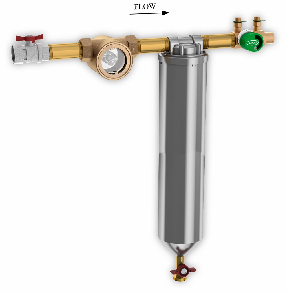 1", 20" Filter Housing, Full Kit