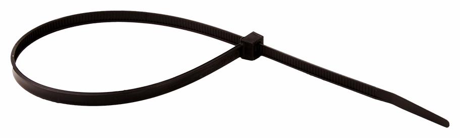 11" CABLE TIE BLACK 100/PK