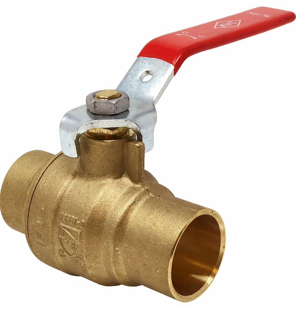 3/4 CXC BRS F/PRT BALL VALVE 600WOG