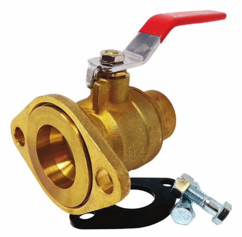 1-1/4 BRS FLGXSWT BALL VALVE 600WOG