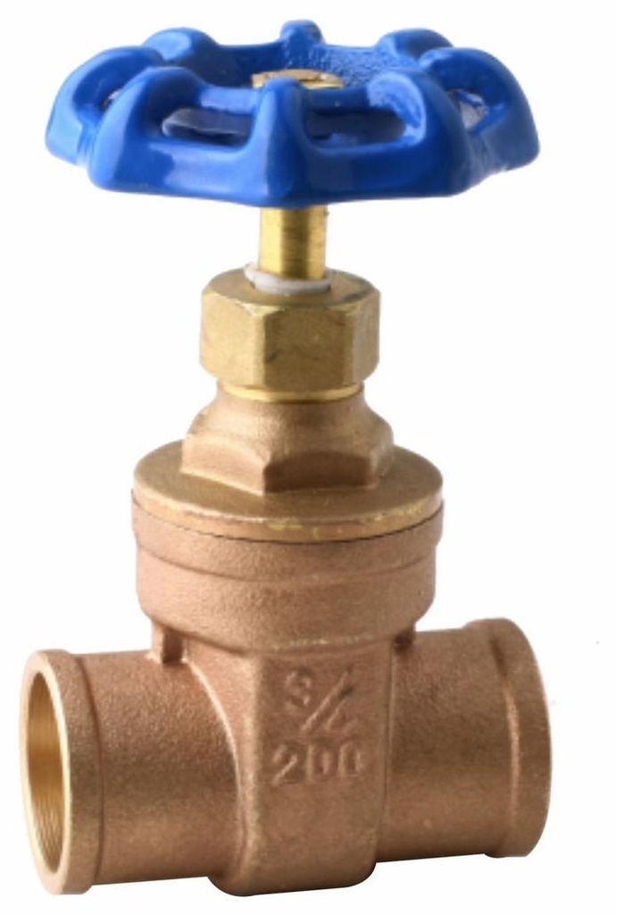 1/2 BRS CXC GATE VALVE NRS 200WOG