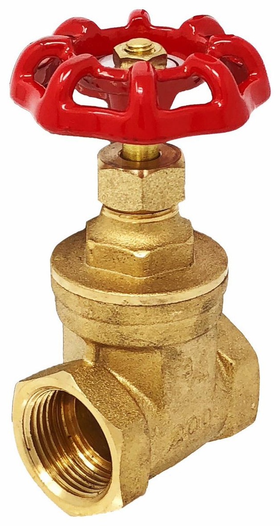 1-1/2 BRS NPT GATE VALVE NRS 200WOG