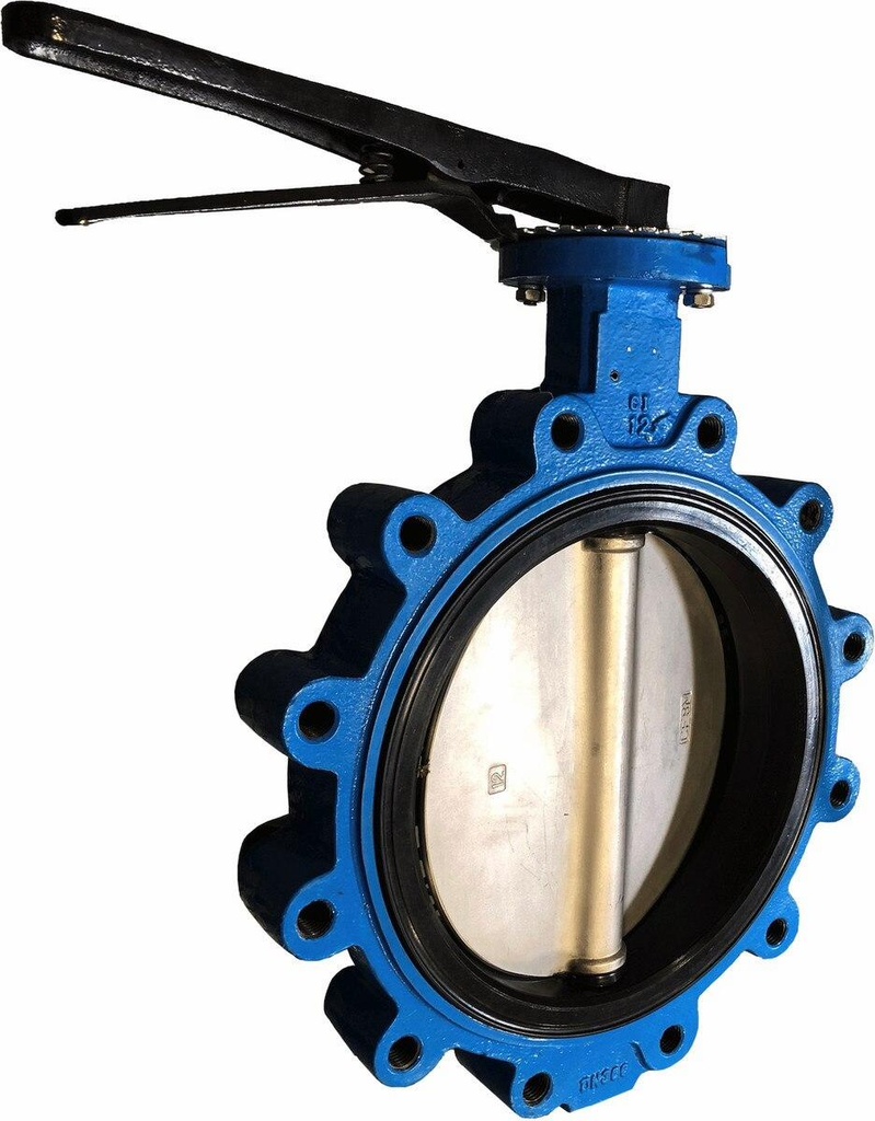 2 KVC WAFER BFV LEVER STAINLESS STEEL DISC BUNA