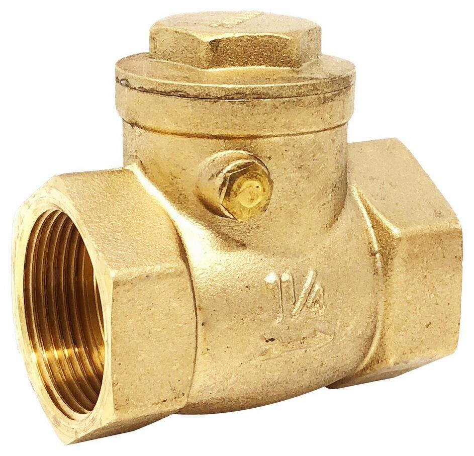 1-1/2 BRS NPT SWING CHK VALVE 200