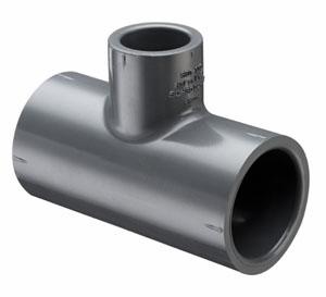 1X1/2 PVC RED TEE SOC SCH80